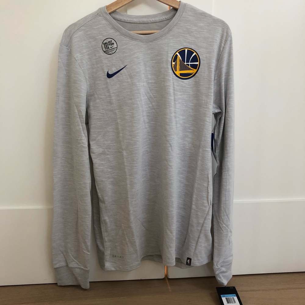 NWT Men’s Warriors Nike Dri fit Cotton Tee